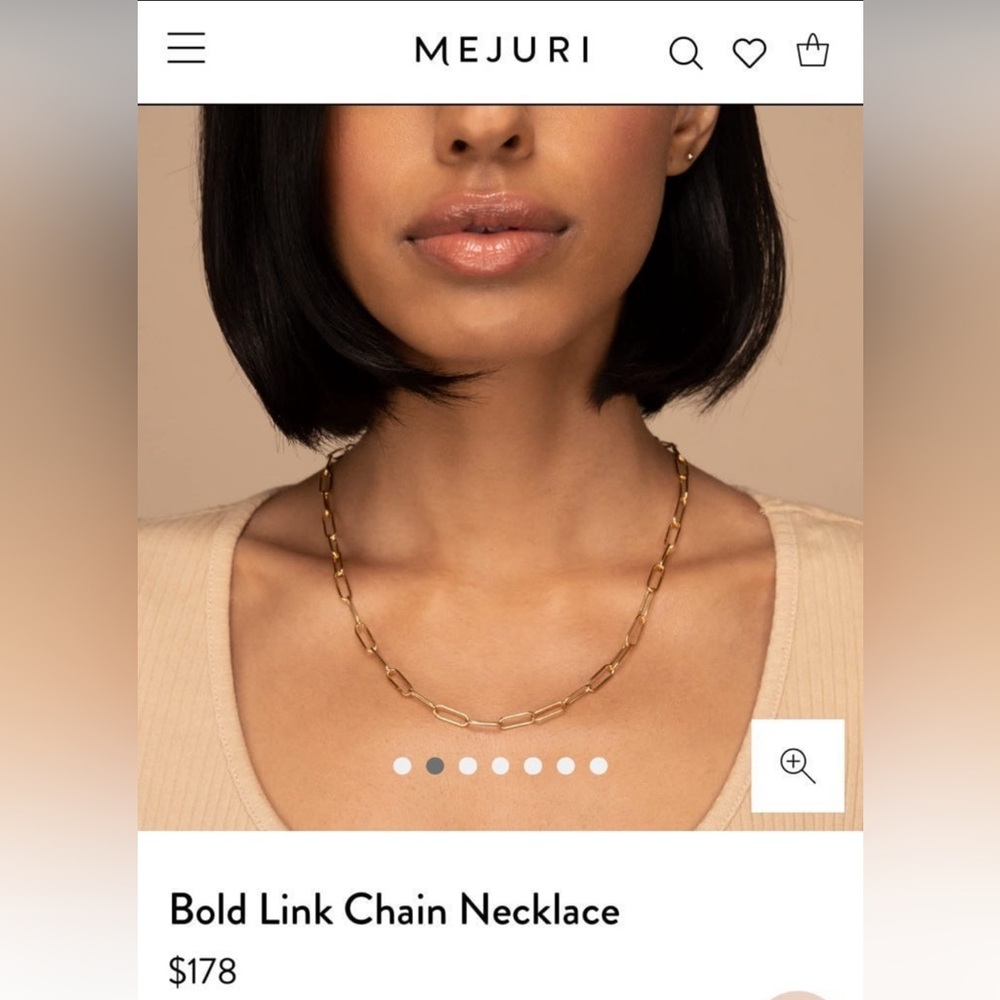Mejuri Bold Link Chain Necklace